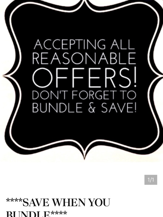 Other - Open To Accepting All Reasonable Offers